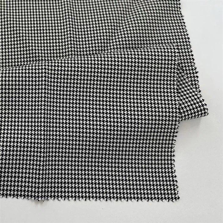 Polyester Elastane Blend Fabric For Garment