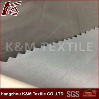 Fournisseur enduit de tissu de taffetas de polyester de l'unité centrale 75D pour le tissu de preuve vers le bas