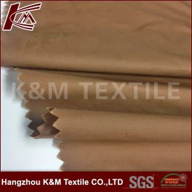 Tissu imperméable 100 de nylon de taffetas de Plain 100 de lumière terne pleine pour le tissu