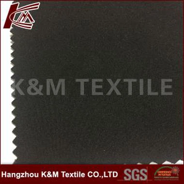 Tissu élastique mécanique collé de tissu de veste de molleton de Softshell de brosse de molleton de 2 couches