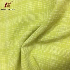 Tissu teint en fil de polyester Ripstop pour vêtements de chemise