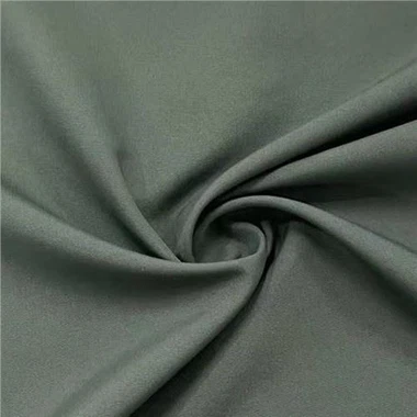 Tissu en polyester recyclé uni couleur pêche