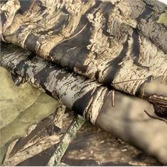 Tissu interlock camouflage imprimé en polyester